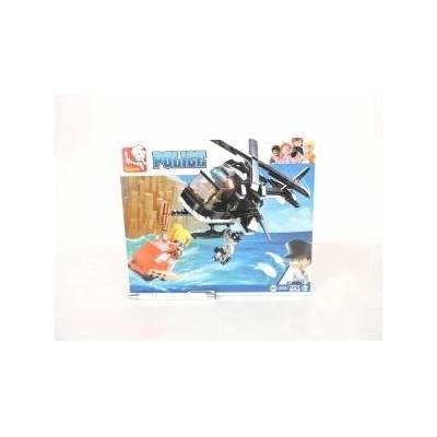 Mattel *blocks sluban police helicopter poscig 221 el
