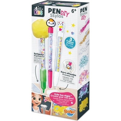 Buki France Творчески комплект Buki France - Направи си сам химикалка, Kawaii (BKFK008)