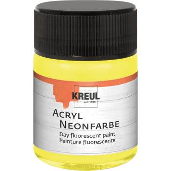 Kreul 77561 АКРИЛНА боя Neon Yellow 50 ml (77561)