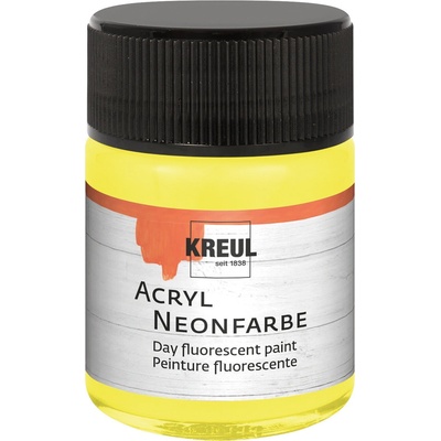 Kreul 77561 АКРИЛНА боя Neon Yellow 50 ml (77561)