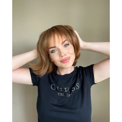 Parochňa Rosie z pravých a umelých vlasov ryšavá