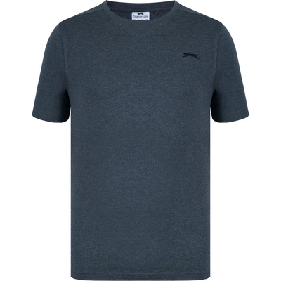 Slazenger Мъжка тениска Slazenger Plain T-Shirt Mens - Charcoal Marl