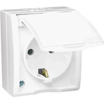 Simon КОНТАКТ ЕДИНИЧЕН ШУКО БЯЛ ip54 simon (5902787581398)