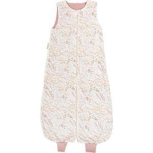Bimbidreams Бебешки спален чувал с крачета Bimbidreams - Niza, 90 cm, Tog 2.5, White/Purple (8499000798994) - baby