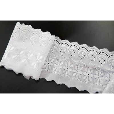 Madeira - bílá - šířka 10 cm – Zboží Dáma