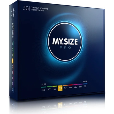 My size pro condoms 53 mm 36 units