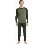WOOLCANO Мъжки комплект термо бельо WOOLCANO Merino SET0978 khaki