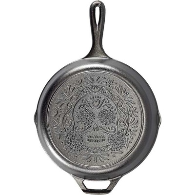 LODGE litinová pánev 2 madla Wanderlust 26 cm
