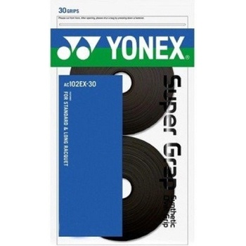 Image 1 of YONEX Грипове Yonex WET SUPER GRAP Black - 30 броя (AC102-30 BK)