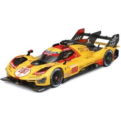 Bburago Ferrari Racing 499P č.83- 24H Le Mans 2024 1:43