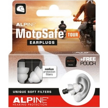 Alpine MotoSafe Tour špunty do uší s filtrem 80 dB