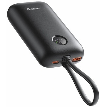 SWISSTEN Voltbox Power Bank 10000 mAh 35W USB-C Lightning Black (8595217490550)