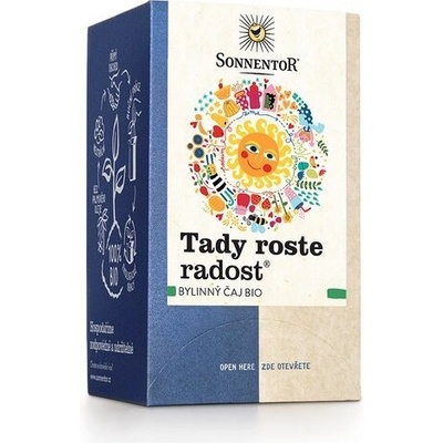 Sonnentor Tady roste radost BIO bylinný čaj 18 ks