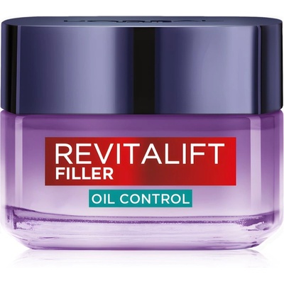 L'Oréal Revitalift Filler Oil Control дълбоко хидратиращ крем в дълбочина за смесена и мазна кожа 50ml