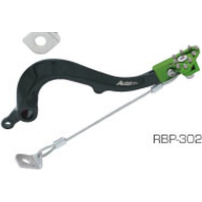 ACCEL páka nožní brzdy KAWASAKI KXF 250 21-25 , KXF 450 06-25 barva zelená
