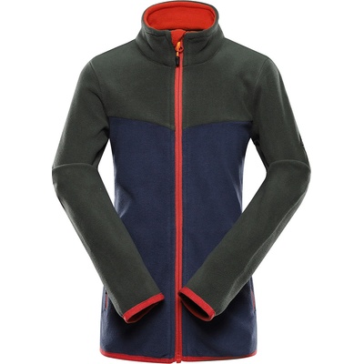 Alpine Pro Детска топла суитшърт от микрополар ALPINE PRO SIUSO 3 petrol ALPINE PRO | Zelen | Момчешки | 104/110