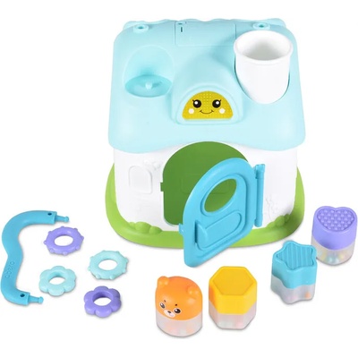 Moni Toys Сортер къща Elvish House син