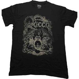 Queen Crest (Embellished) Black M Риза (QUTS76MB02)