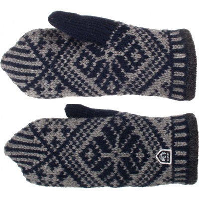 Hestra Ръкавици Hestra Nordic Wool Mitt Gloves - Navy / Grey - размер 7 (EU) (202-1200-0412)