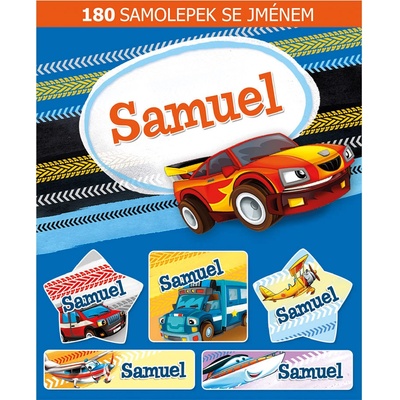ARGUS Veselé nálepky samolepky se jménem Samuel