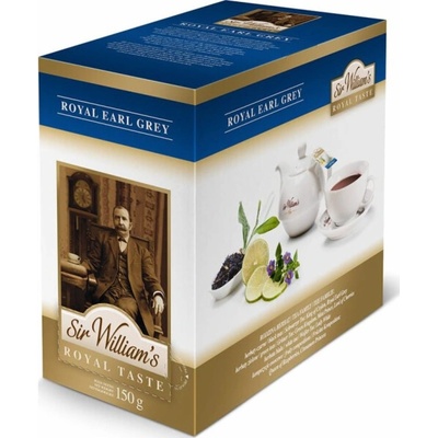 Sir Williams Tea Royal Taste Royal Earl Grey Černý čaj 50 x 3 g