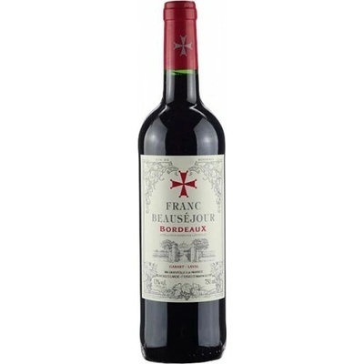 Franc Beauséjour Bordeaux Red červené suché 2022 13% 0,75 l (holá láhev)