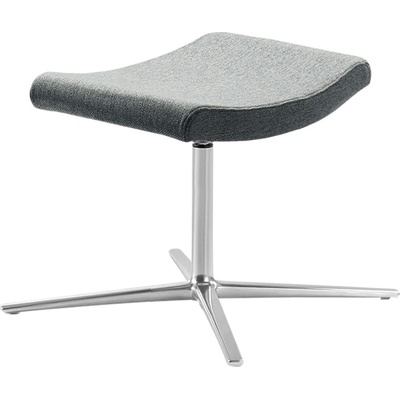 LD SEATING Podnožka RELAX,RE-T,F27-N6, kříž hliník leštěný