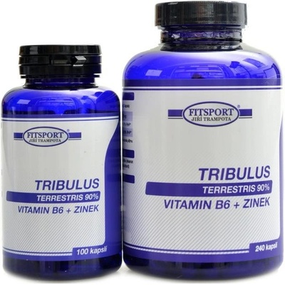 Fitsport Tribulus Terrestris 90% + B6 + Zinek 240 kapslí