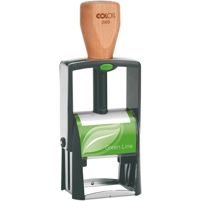 Colop Печат Green Line 2300, правоъгълен, 45 x 30 mm, син (1085100019)