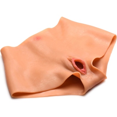 Master Series Pussy Panties Silicone Vagina & Ass Panties Light S