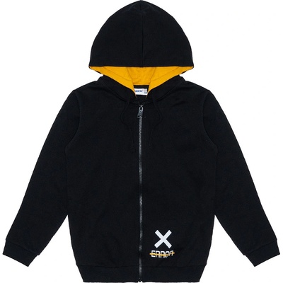 Winkiki Kids Wear Chlapecká mikina s kapucí Superior černá