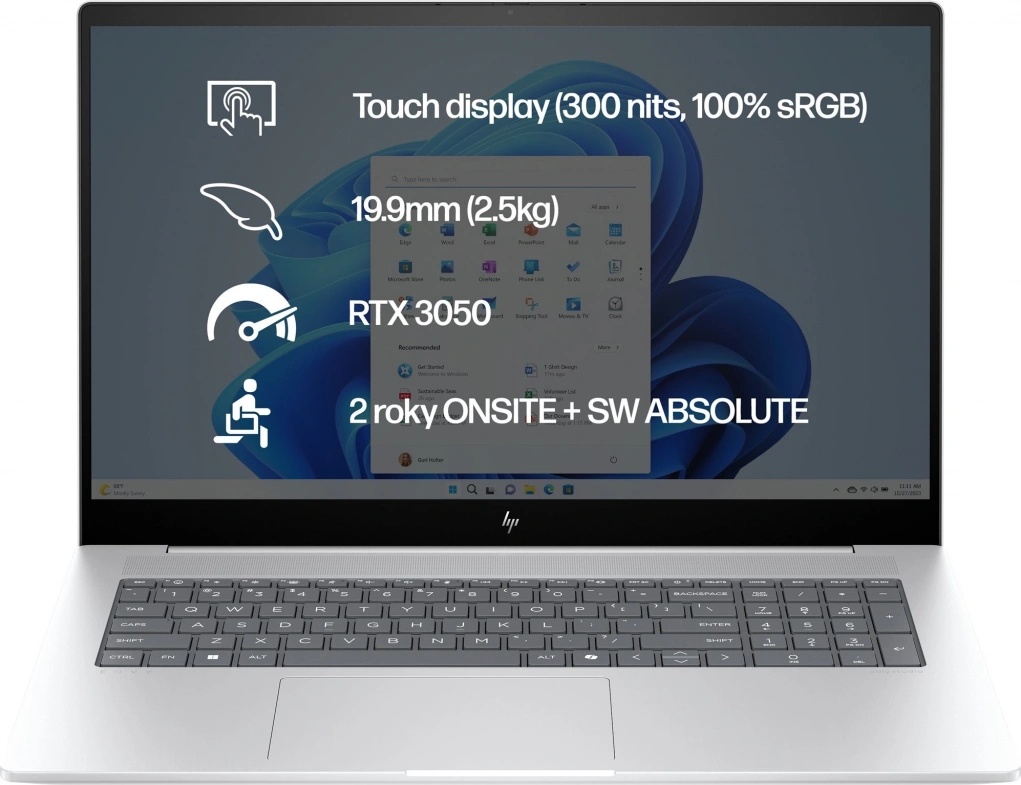 HP Envy 17-da0003nc A48VZEA od 1 116 € - Heureka.sk