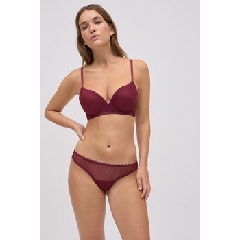 КОМПЛЕКТ СУТИЕН push up И ПРАШКА 10788 cabernet red ysabel mora