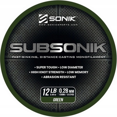 Sonik Subsonik Green 1200 m 0,28 mm