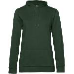B&C Collection B&c #hoodie women / Дамски суичър с качулка - тъмнозелен m (01w04w07402)