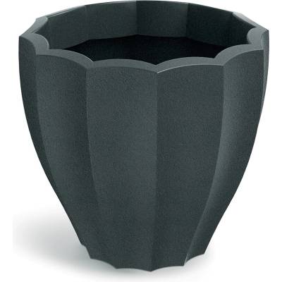 Prosperplast Kvetináč RONA ROUND 60 cm grafitová sivá