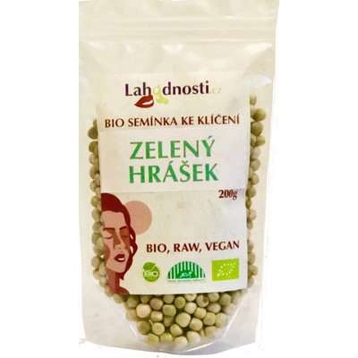 Lahodnosti Hrášok zelený BIO 200 g