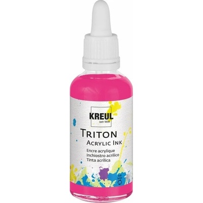 Kreul Triton akrylový atrament fialová červená
