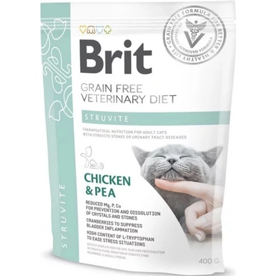 Brit Veterinary Diets GF cat Struvite 0,4 kg