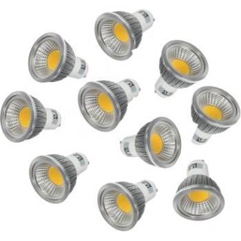 Промо Пакет 10 бр. led Луничка gu10 5 w cob ► 1.98 лв/бр (ep 0842ww)