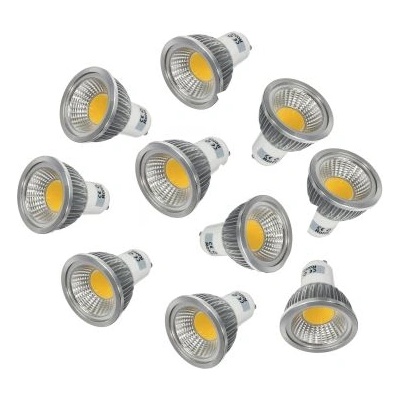 Промо Пакет 10 бр. led Луничка gu10 5 w cob ► 1.98 лв/бр (ep 0842ww)