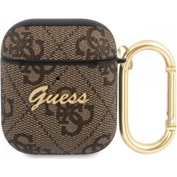 Guess 4G Script PC/PU puzdro pre Airpods 1/2 GUA24GSMW