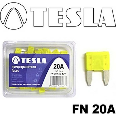 TESLA sada MINI pojistek 20A, 50ks