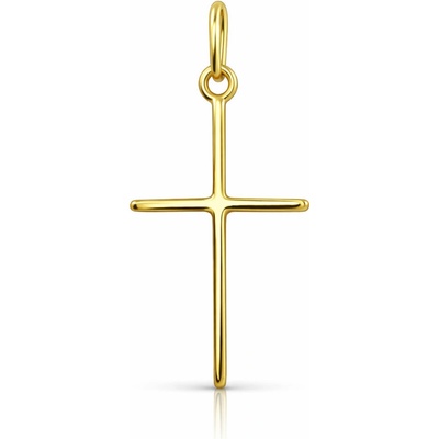 Soliter Zlatý přívěsek křížek 241 001 00881 – Zboží Mobilmania