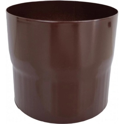 Covernit Lakovaná spojka zvodu 80 mm RAL 8017 hnedá