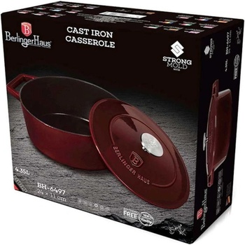 Image 1 of Berlinger Haus Burgundy Strong Mold 24 cm (BH/6497)