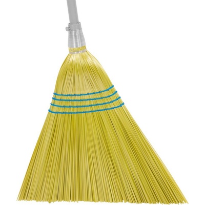 Cleonix SorgoSkew 3806Y metla žltá násada 153 cm Alu šikmá 253558