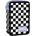 BackUP - Пълен несесер с 2 ципа Colored Chess 6 DW 94F