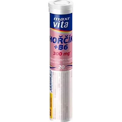 Maxivita Hořčík 300 mg 20 šumivých tablet