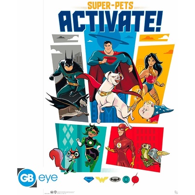 DC COMICS - Poster Maxi 91.5x61 - League of Superpets Activate, GBYDCO069